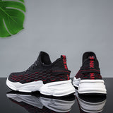 Men's Shoes Summer Breathable Sports Dad Running Tide Flying Mesh Casual Mesh Tide Mart Lion   