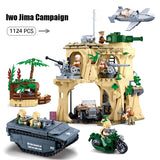 Military ww2 Cannon Assault Armored Vehicle Battle Tank Car Truck Army Weapon Building Blocks Sets  Model King Kids Toys Gift Mart Lion without box 18  