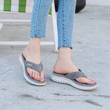 Summer Shoes Women Beach Slippers Holiday Slippers Flip Flops Thick Sole Soft Casual Ladies Footwear MartLion   