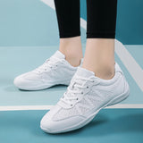 Girls White Cheer Dance Sneakers Kids Lightweight Cheerleading Walking Tennis Women Sports Shoes MartLion   