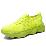 Sneakers Men's Breathable Summer Sport Shoes Mesh Running Chunky Tennis Slip on Casual Walking MartLion   