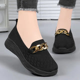 Shoes Trend Slip On Loafers Ballet Flats Ladies Sneakers Women's Summer Comfort Footwear Casual Mom Cotton MartLion   