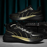 Cushioning Men's Running Shoes Women Light Comfort Jogging Trendy Design Sneakers Training Sports Mart Lion LT178black 7 