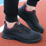 Casual Shoes Men Waterproof Leather Sneakers Outdoor Sport Shoes MartLion   