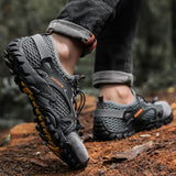 Men's Mesh Breathable Water Shoes Beach Non-slip Outdoor Sports Barefoot Sneakers Hiking Fishing Wading Shoes Mart Lion   