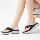 Summer Shoes Women Beach Slippers Holiday Slippers Flip Flops Thick Sole Soft Casual Ladies Footwear MartLion   