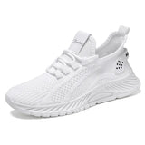 Women's Sports Shoes Breathable Ultra-light Mesh Hollow Casual MartLion white 36 