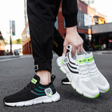 Men's Shoes Sneakers Mesh Breathable Luxury Running Light Casual Soft Tennis Flat Jogging Walking Sports Mart Lion   