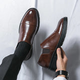 Men's  Large Dress Shoes Slip-on Plus Size Office Formal Shoes for Male Wedding Party Casual Male Shoe MartLion   