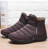 Men's Boots Snow Fur Man Shoes Cotton Shoes Keep Warm Boots Male Platform Sneakers Winter Men's Work Shoes Footwear MartLion