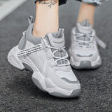 Height Increase Invisible Sneakers Woman High Heel Shoes Trainers Female Designer Casual  Sports Ladies Athletic  Footwear Mart Lion   
