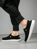 Men Casual Shoes Slip on Canvas Loafers Walking Flats for Man MartLion   