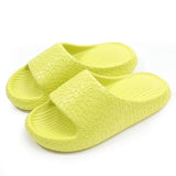 Women's Thick Bottom Cloud Slippers Summer Candy Color Platform Sandals Light Non-Slip Casual Beach Shoes Flip Flops MartLion Green 36-37 