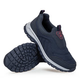 Casual Shoes Men's Sneakers Outdoor Walking Women Unisex Light Non-slip Loafers MartLion Blue 36 
