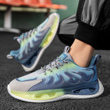 Men's Running Shoes Light Sneakers Breathable Casual Elastic Leisure Outdoor Mesh Sports Tennis Walking Mart Lion   
