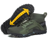 Men's Casual Sneakers Army Green Tennis Hiking Shoes Spring Sporting Camouflage Running MartLion   