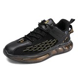 Fujeak Men's Shoes Running Sneakers Mesh Breathable Cushioning Basketball Footwear Outdoor Jogging Sports Mart Lion Y28 black 40 
