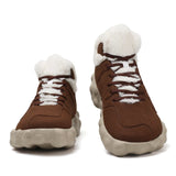 Winter Men Boots Warm Plush Snow Boots Suede Leather Casual Shoes with Fur Winter Outdoor Sneakers Non-slip MartLion