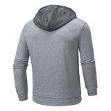  Men's Pullover Hooded Winter Fleece Hoodies Sweatshirt with Pockets Slim Fit Casual Hoody Street Home Clothing Mart Lion - Mart Lion
