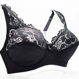 Women's Bra  Lingerie  Bras Floral Lace Underwire Brassiere Tops  Female Underwear MartLion   