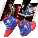 Wrestling Shoes Men's Light Weight Wrestling Sneakers Light Weight Boxing Anti Slip MartLion   