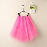 Women Summer Vintage Tulle Skirt Adult Fancy Ballet Dancewear Party Costume Ball Gown Mini Skirt MartLion pesch One Size 