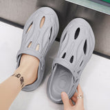 Summer Men's Slippers Platform Outdoor Sandals Beach Slippers Flip Flops Indoor Home Slides Bathroom Shoes Mart Lion   