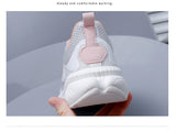 Women Sneakers Mesh Breathable Running Shoes Female Casual Flats Outdoor Sports Tennis Walking Mart Lion   