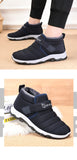 Cotton Shoes Winter Couple Cotton Boots plus Velvet Warm Leisure Snow Women Mart Lion   