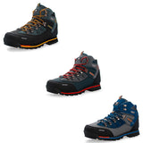 Waterproof Hiking Shoes Men's Breathable Mountain Leather Trekking Outdoor Hiking Boots Anti Skid Mart Lion   