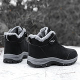 Men's Snow Boots Are Popular Winter Shoes with Waterproof and Warm Insulation, and Women's MartLion   