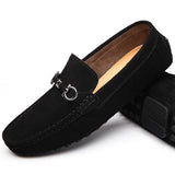 Suede Leather Loafers Casual Slip On Shoes Men's Hombre Slip-ons Loafer Luxury Spring Summer Autumn Winter MartLion   