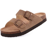 Cork Clogs Sandals Women's Platform Cozy Suede With Arch Support Classic Mule MartLion   