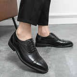Britsh Dress Shoes Split Leather Footwear Formal Social Men's Mart Lion   