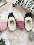 Winter Plush Fur Slippers For Women Men's House Fluffy Cozy Fur Slippers Indoor Warm Plush Home Cotton Shoes MartLion   