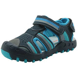Boy Blue Sandals Private Baotou Sandals Kid's Summer Leisure Shoes Children's Breathable MartLion blue CN 21 Inner 13.5CM 