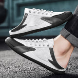 Summer Half Slippers for Men Men's Flat Bottom Casual Shoes Soft Sole Support Shoes Men's Sneakers MartLion