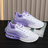 Summer Air Cushion Shoes Women's Mesh Breathable Footwear Outdoor Running Fitness Shoes Casual Sneaker Large