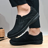Spring/Autumn Genuine Leather Men's Shoes Outdoor Casual Breathable Flats Brand Moccasins Loafers Mart Lion   