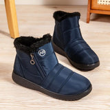 Waterproof Snow Boots Woman Winter Warm Plush Lined Boots for Women Leisure  Cotton Shoes Ladies MartLion   