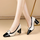 women cute sweet green slip on heel pumps for party ladies casual comfort shoes MartLion cc 36 