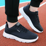 Casual Shoes Men Waterproof Leather Sneakers Outdoor Sport Shoes MartLion   