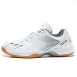 Training Badminton Shoes Men's Women Luxury Sneakers Light Weight Tennis Anti Slip Table Tennis MartLion Bai 36 