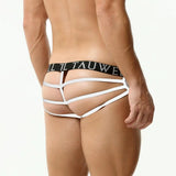  Men's Briefs Transparent Underwear Thong Jockstrap Bondage Underpants Panties MartLion - Mart Lion