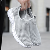 Shoes for Men Slip on Casual Breathable Mesh Outdoor Non Slip Lazy Shoes Lightweight  Men Shoes MartLion   