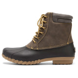 Mens Duck Boot | Waterproof | Fur Lined Insulated Winter Snow Boot MartLion Tan 8