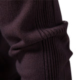 Winter Turtleneck Thick Men's Sweaters Casual Turtle Neck Solid Color Warm Slim Turtleneck Sweaters Pullover - MartLion