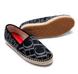 Women's Shoes Summer Thick Bottom Outer Wear Letter Side Lightweight Design Casual Flat Shoes MartLion