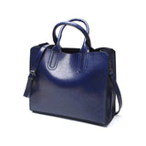 Casual Bag For Women Pu Leather Shoulder Bags Female Vintage Crossbody Purses And Handbags Luxury Designer Mart Lion Blue  