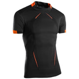  Summer Gym Shirt Sport T Shirt Men's Quick Dry Running Workout Tees Fitness Tops Short Sleeve Clothes Mart Lion - Mart Lion
